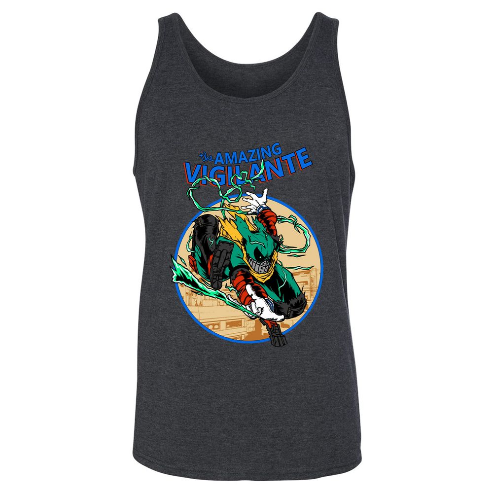 Unisex Jersey Tank - GHHTMGNZ - Dark Grey Heather - 6