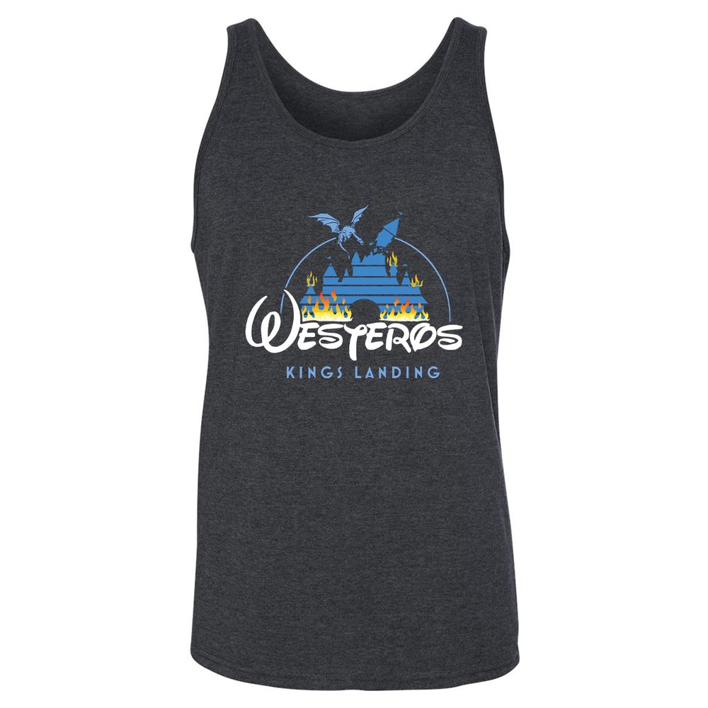 Unisex Jersey Tank - MB63M7G3 - Dark Grey Heather - 6