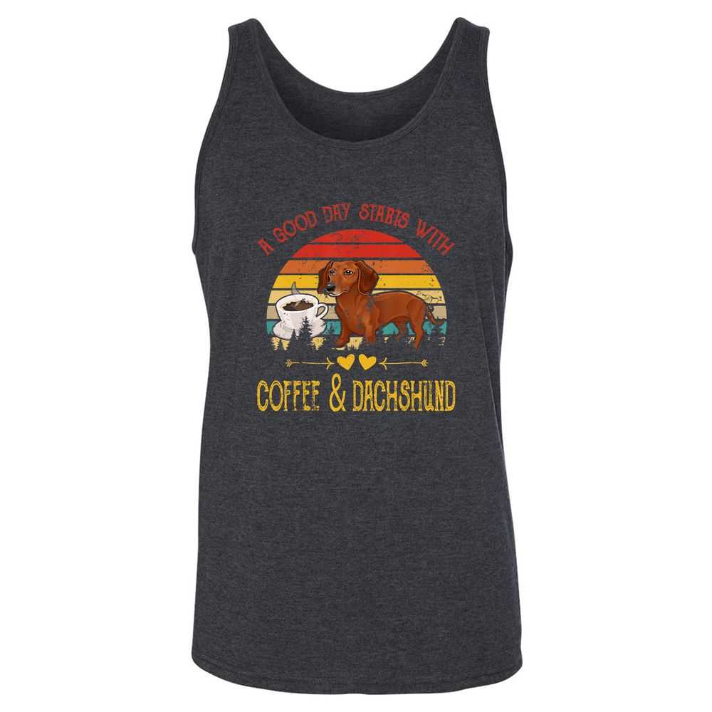 Unisex Jersey Tank - FGSZKYDQ - Dark Grey Heather - 6
