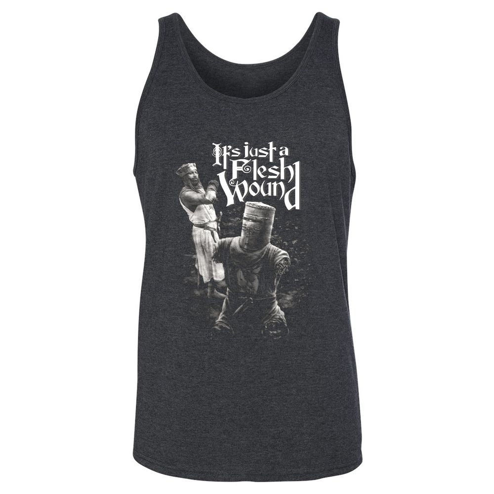 Unisex Jersey Tank - QV5TG9L5 - Dark Grey Heather - 6