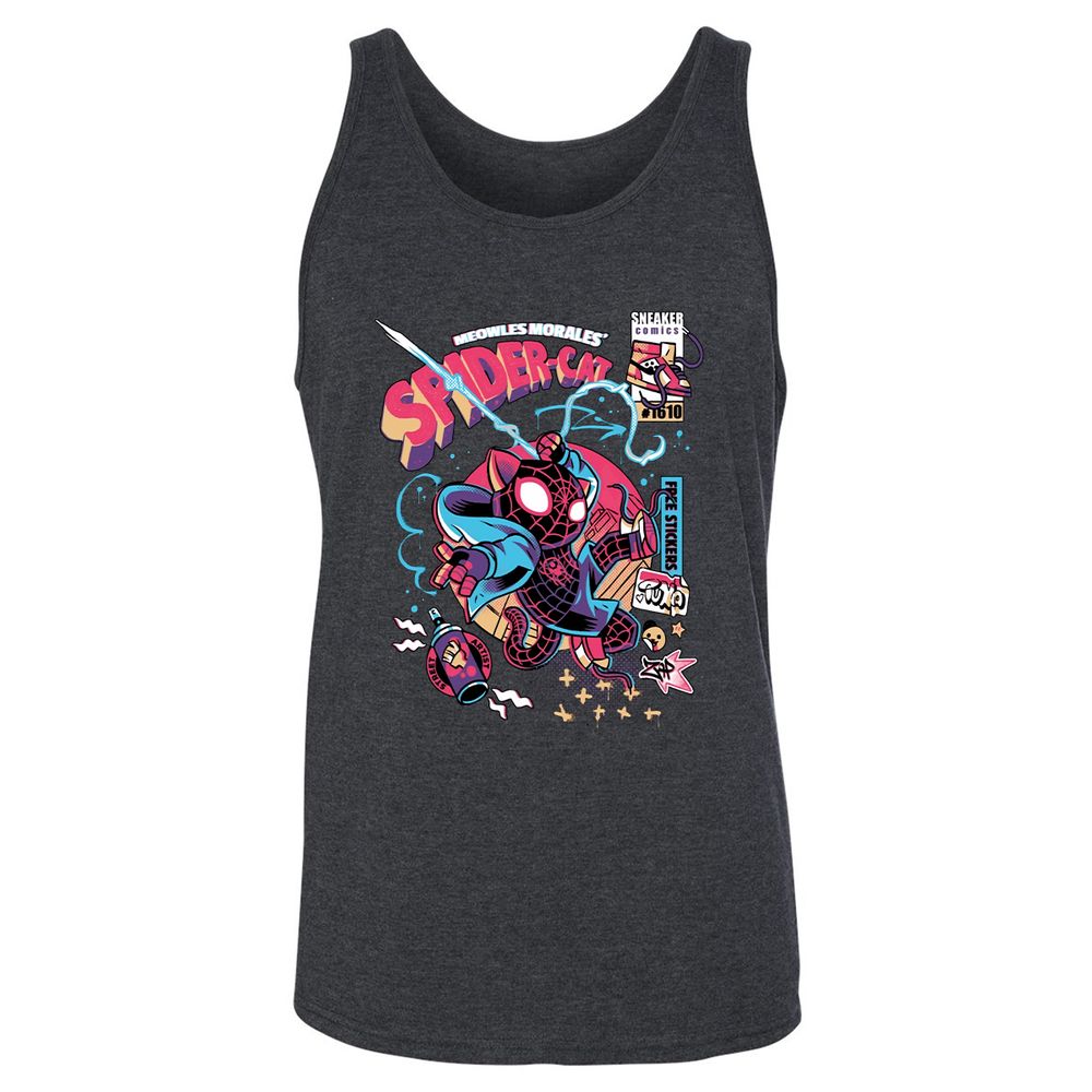 Unisex Jersey Tank - GPQVFUTH - Dark Grey Heather - 6