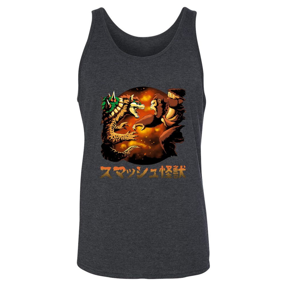 Unisex Jersey Tank - Y4XG58P1 - Dark Grey Heather - 6