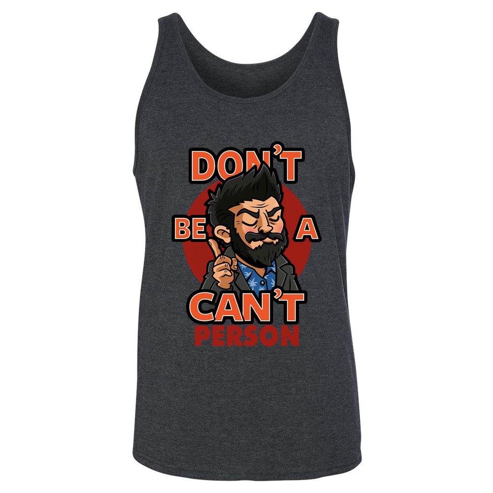 Unisex Jersey Tank - 6SPV7DQ3 - Dark Grey Heather - 6