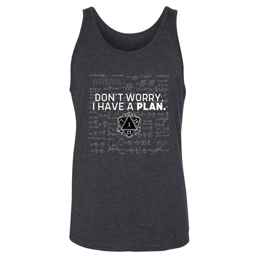 Unisex Jersey Tank - B8CQSXWR - Dark Grey Heather - 6
