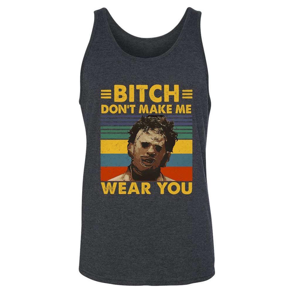 Unisex Jersey Tank - W1AAJDWG - Dark Grey Heather - 6