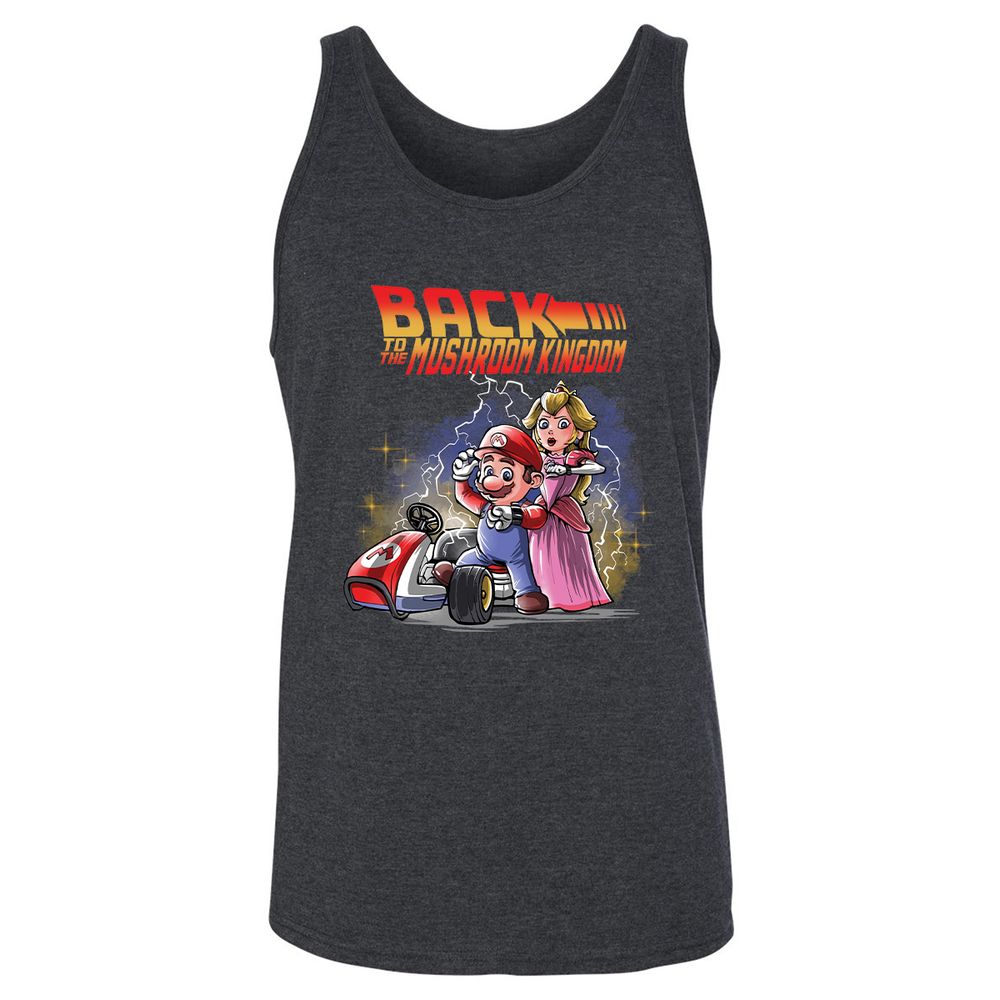 Unisex Jersey Tank - TEB5NPHW - Dark Grey Heather - 6