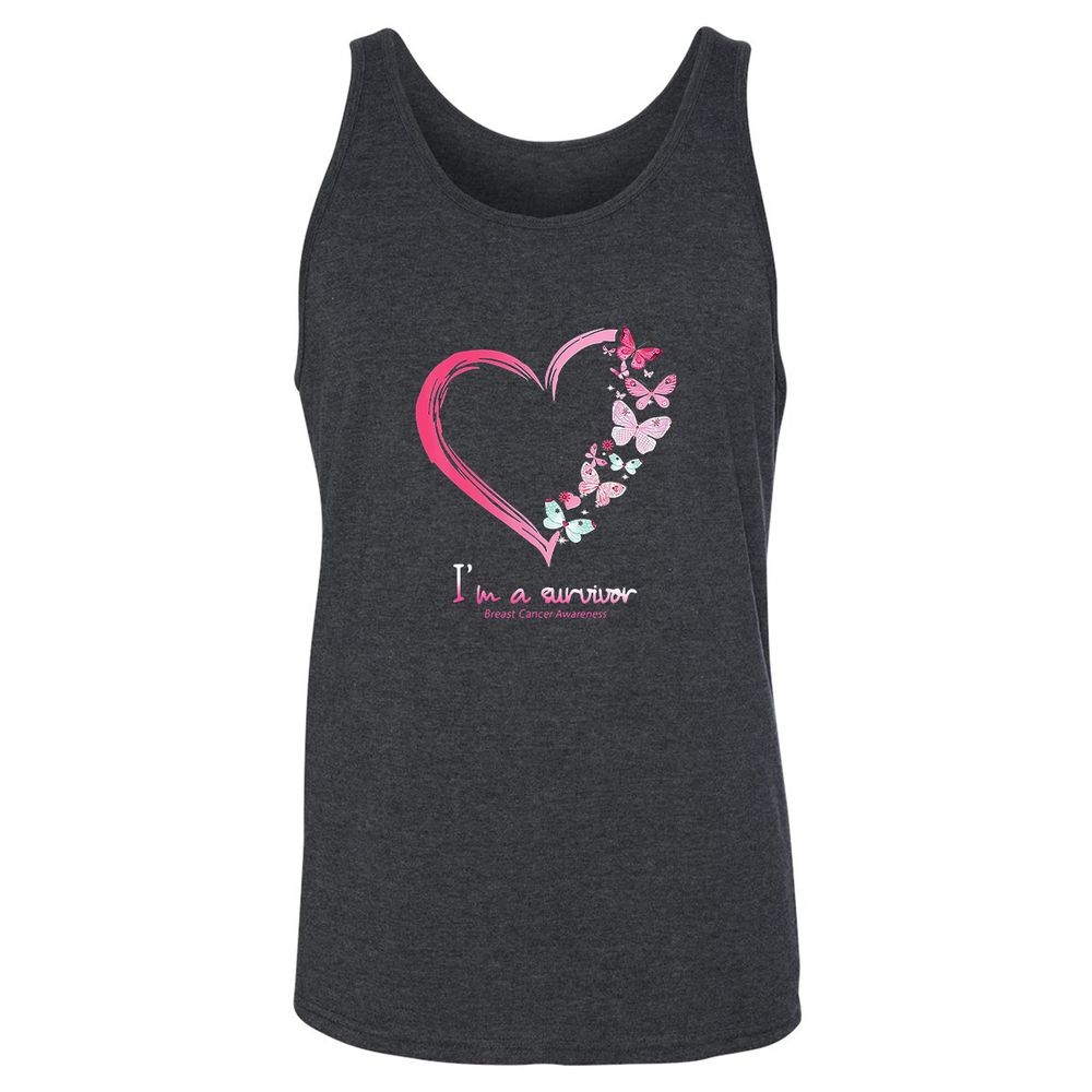 Unisex Jersey Tank - ZKSAD3JL - Dark Grey Heather - 6