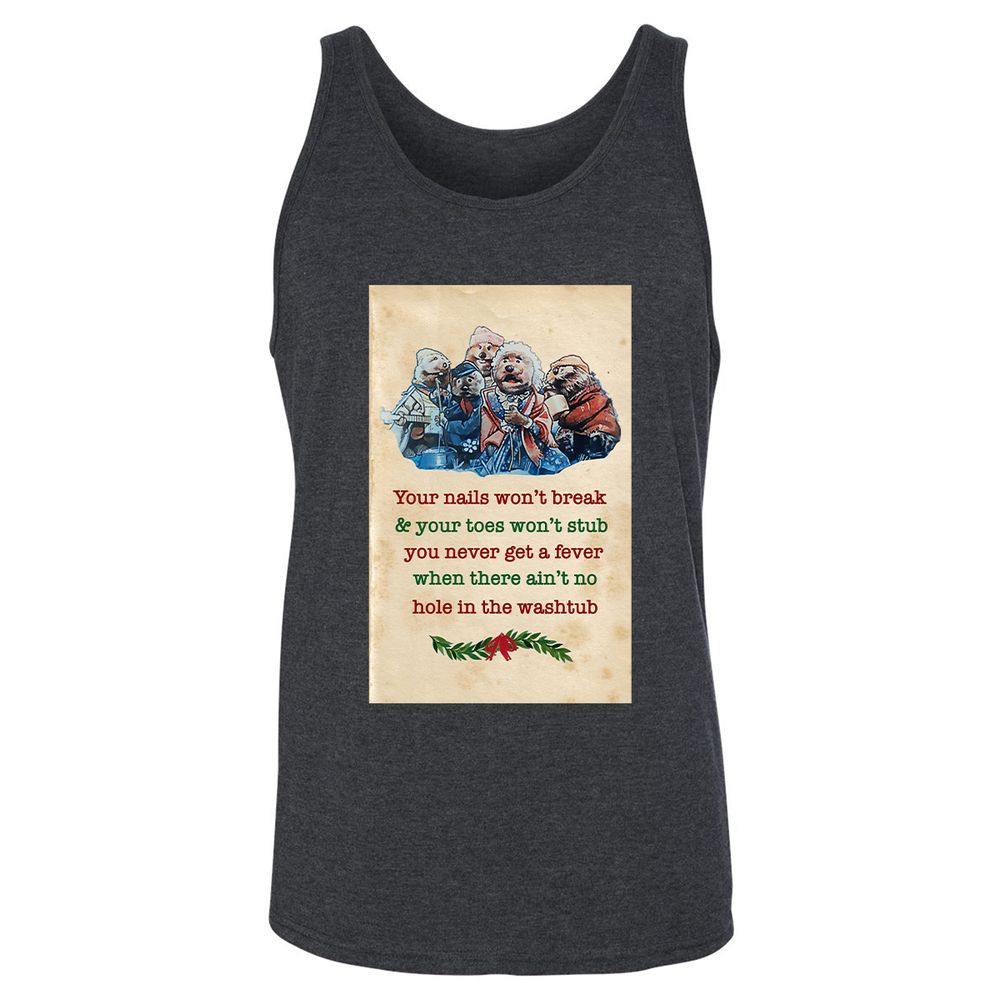 Unisex Jersey Tank - KBKX34VS - Dark Grey Heather - 6