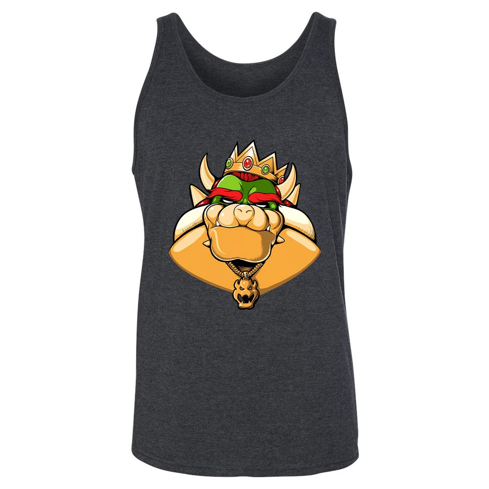 Unisex Jersey Tank - LR3ZXV28 - Dark Grey Heather - 6