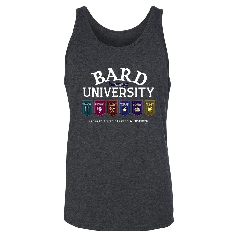 Unisex Jersey Tank - 8Y21U1FD - Dark Grey Heather - 6
