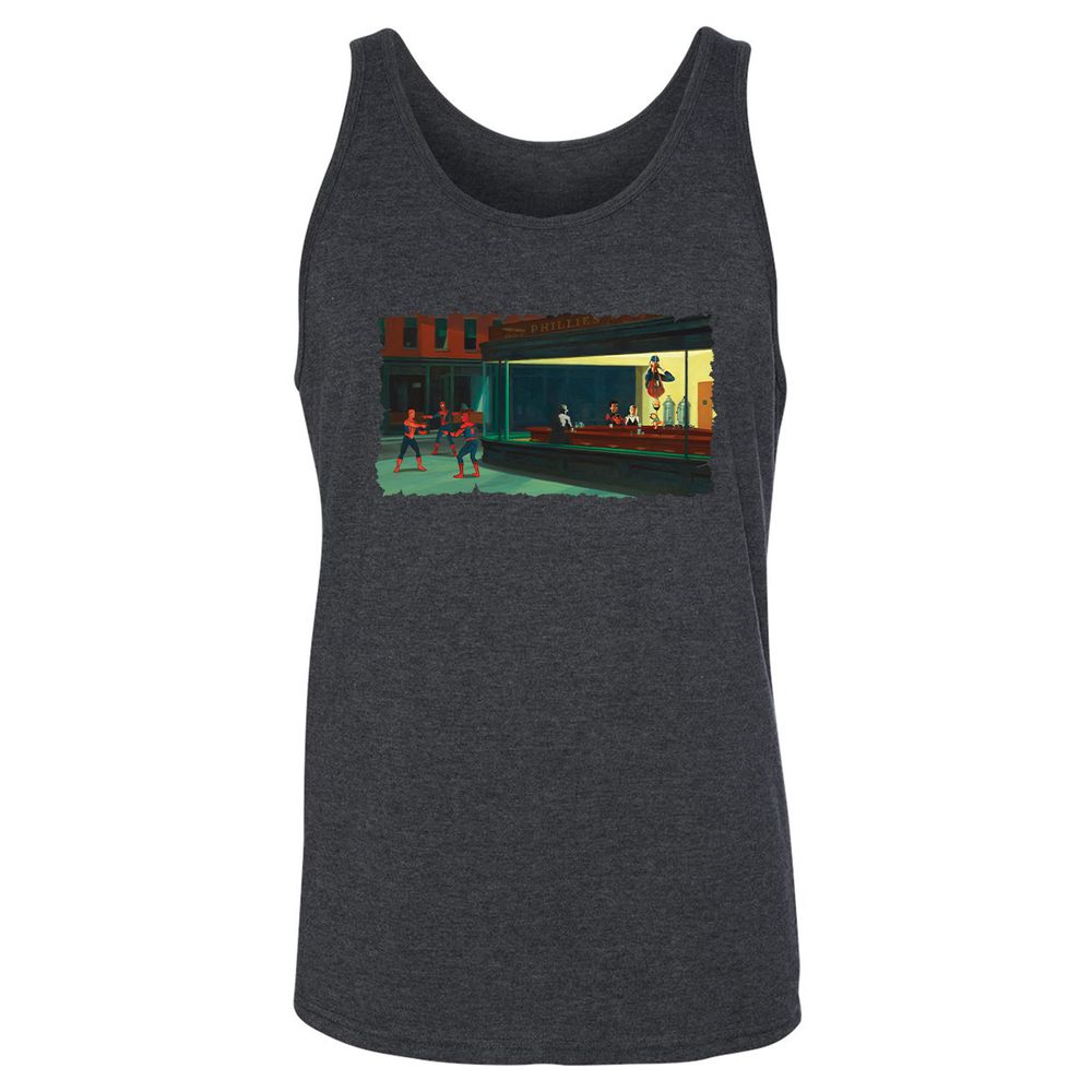 Unisex Jersey Tank - 9VDY7TYQ - Dark Grey Heather - 6