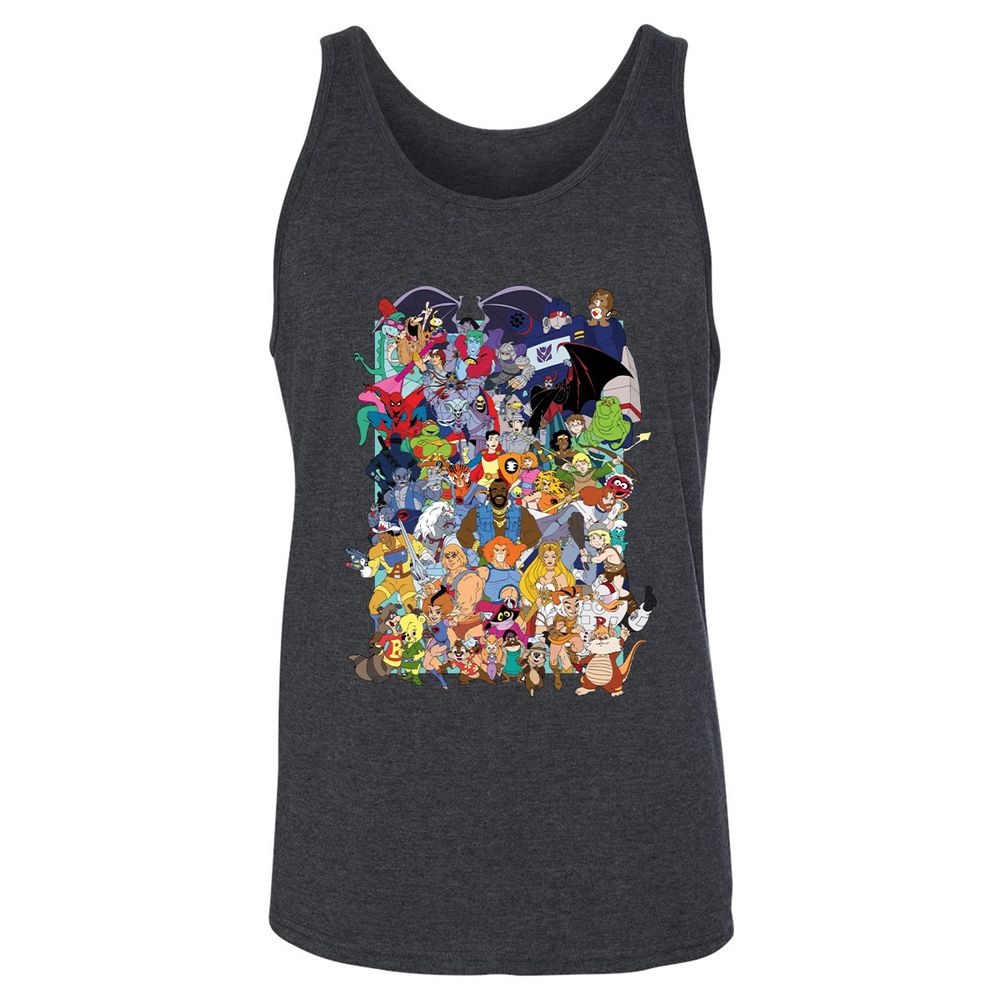 Unisex Jersey Tank - V9Y1K2RY - Dark Grey Heather - 6