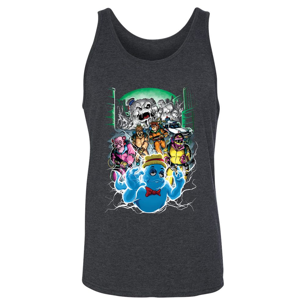 Unisex Jersey Tank - NPBYHGNT - Dark Grey Heather - 6