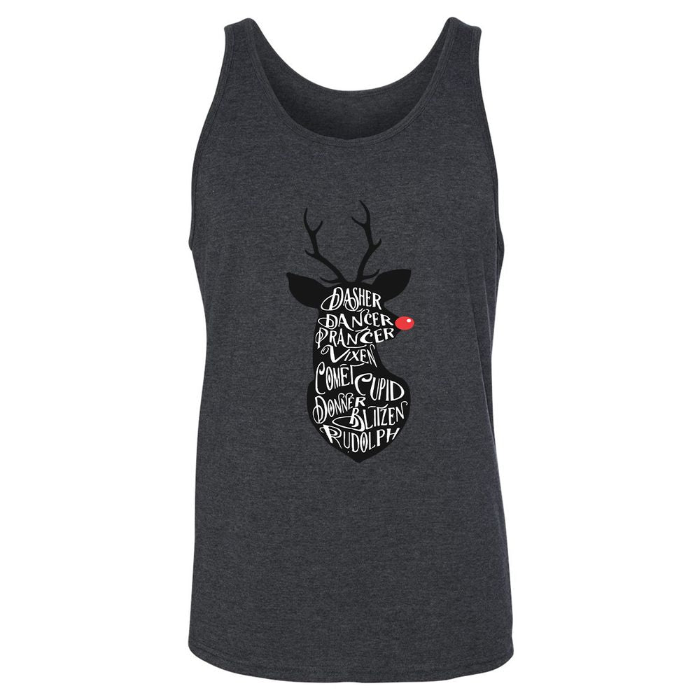 Unisex Jersey Tank - 6G5N26KJ - Dark Grey Heather - 6