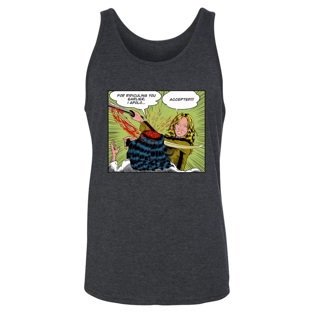 Unisex Jersey Tank - BPVL349H - Dark Grey Heather - 6