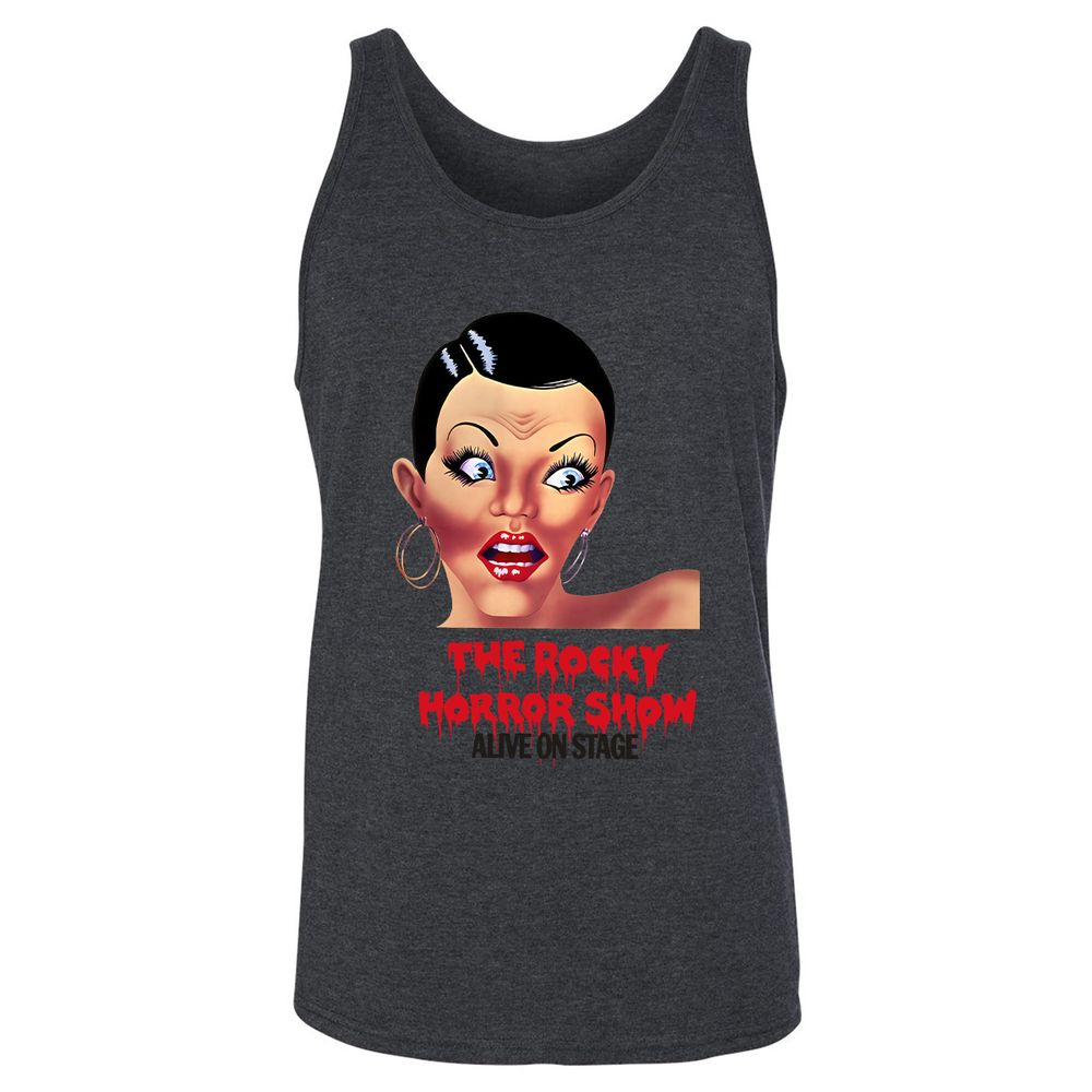 Unisex Jersey Tank - E2ZSVKQM - Dark Grey Heather - 6