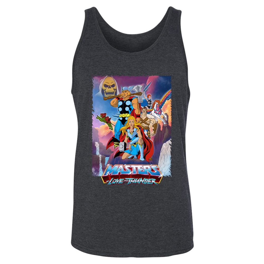 Unisex Jersey Tank - 1D37X3FM - Dark Grey Heather - 6