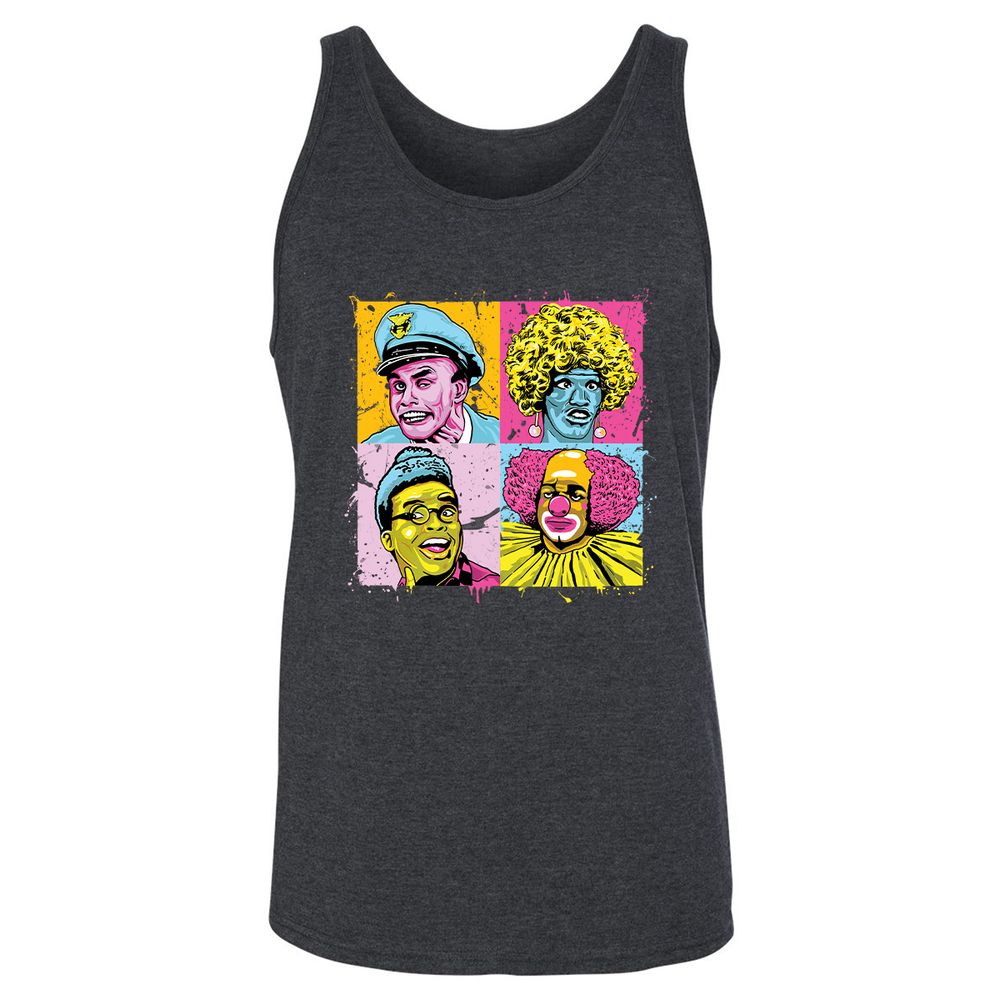 Unisex Jersey Tank - SJ9ZFFCC - Dark Grey Heather - 6