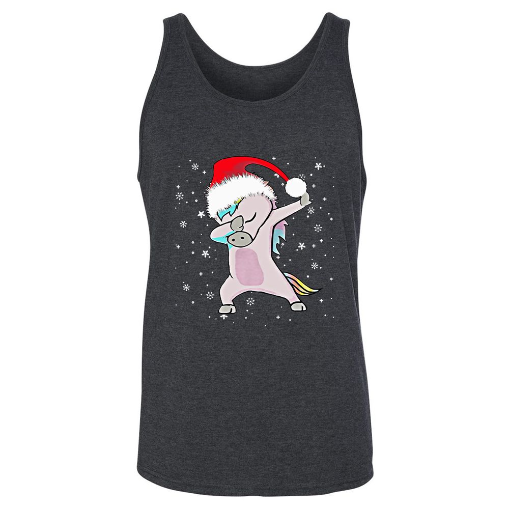 Unisex Jersey Tank - 6ZQLA3K5 - Dark Grey Heather - 6