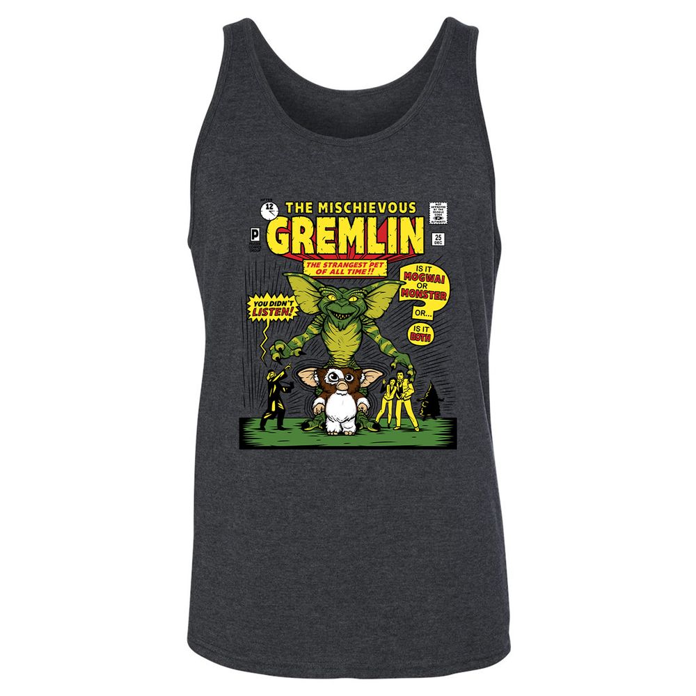 Unisex Jersey Tank - BY3WYGNH - Dark Grey Heather - 6