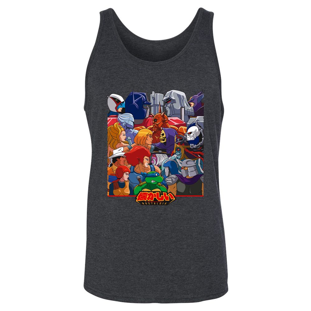 Unisex Jersey Tank - 7WA3NQWS - Dark Grey Heather - 6