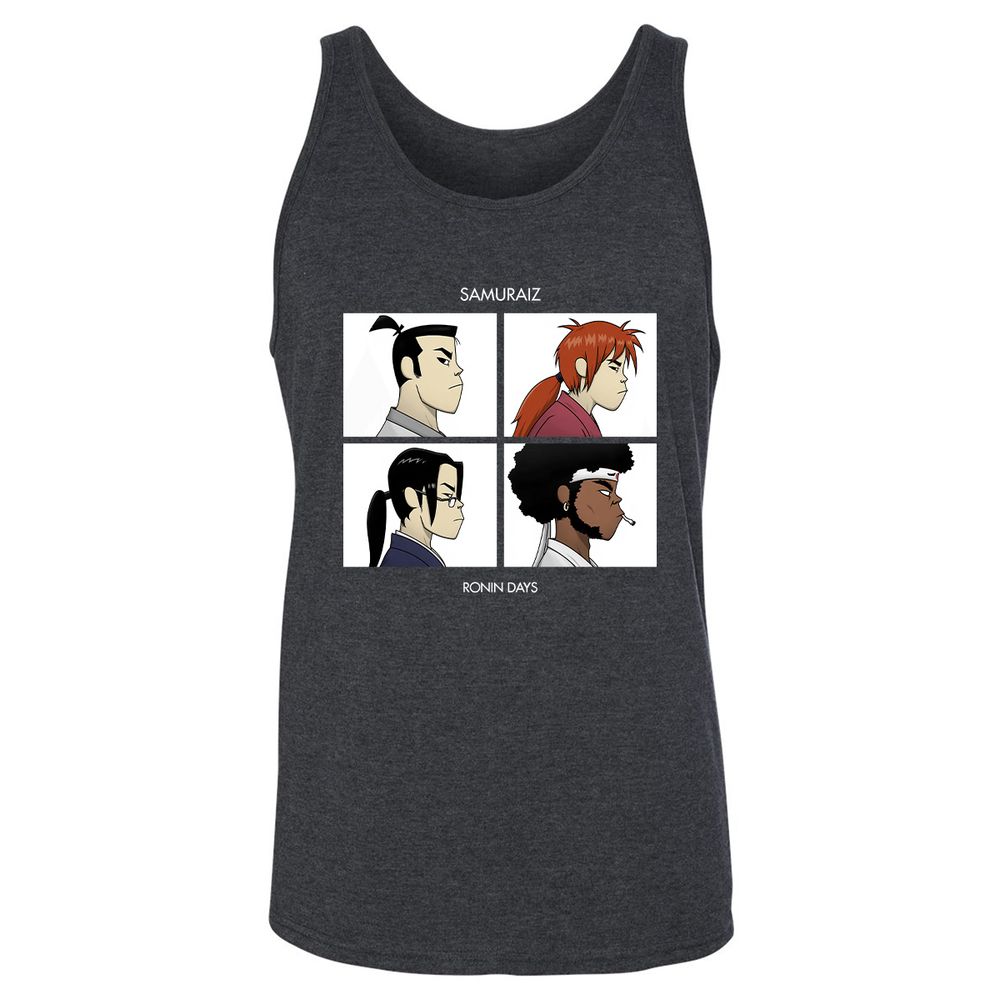 Unisex Jersey Tank - SRYPUTBL - Dark Grey Heather - 6