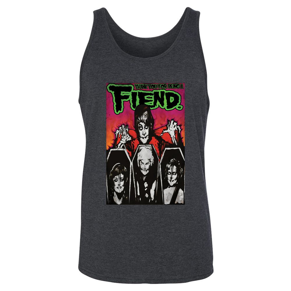 Unisex Jersey Tank - DKPBDDS6 - Dark Grey Heather - 6
