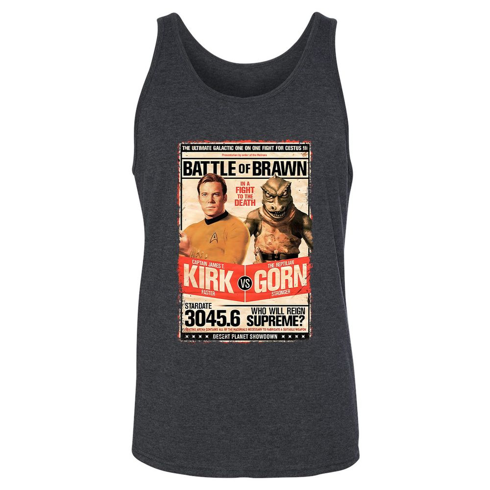 Unisex Jersey Tank - E1WYJTKX - Dark Grey Heather - 6