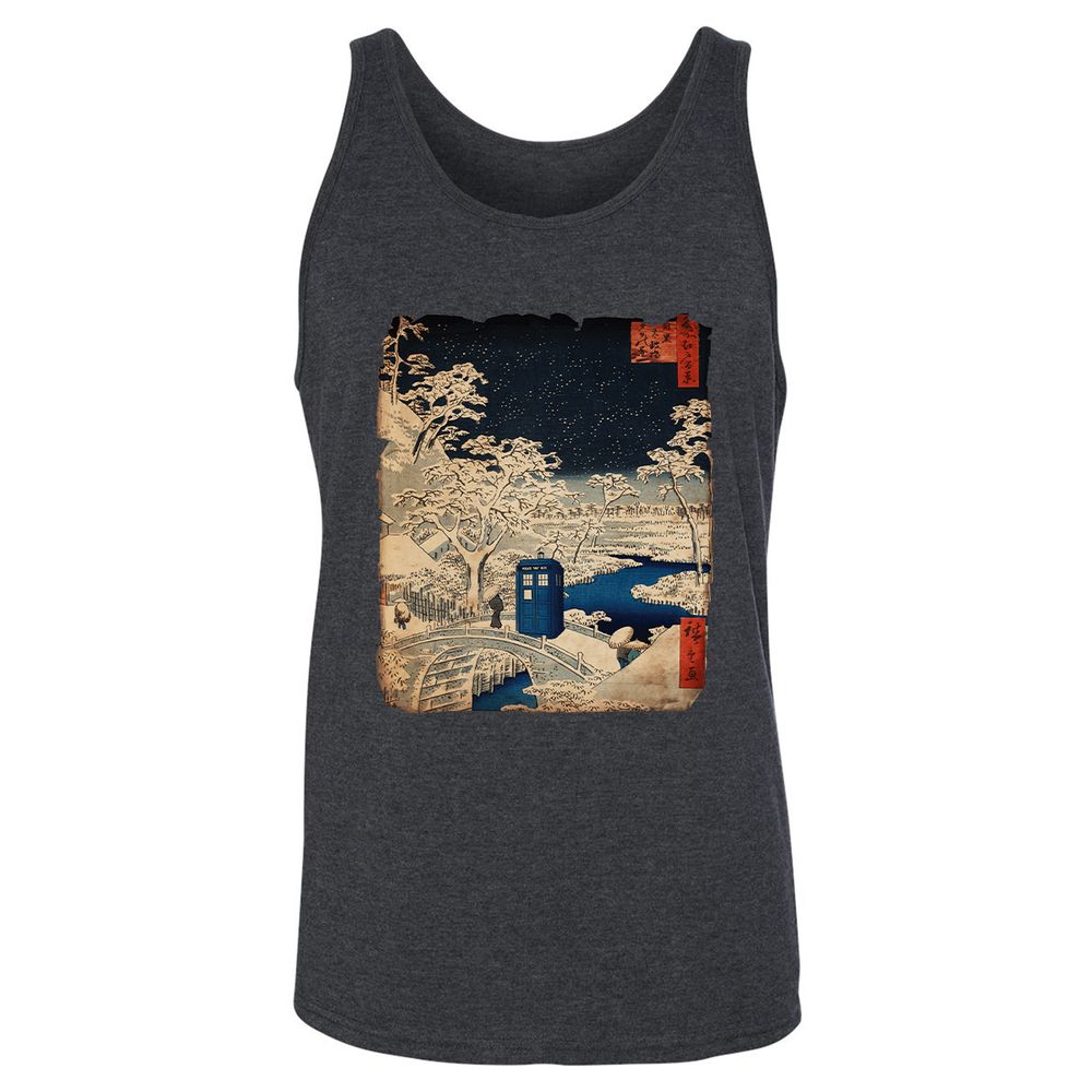 Unisex Jersey Tank - VEQAS1DR - Dark Grey Heather - 6
