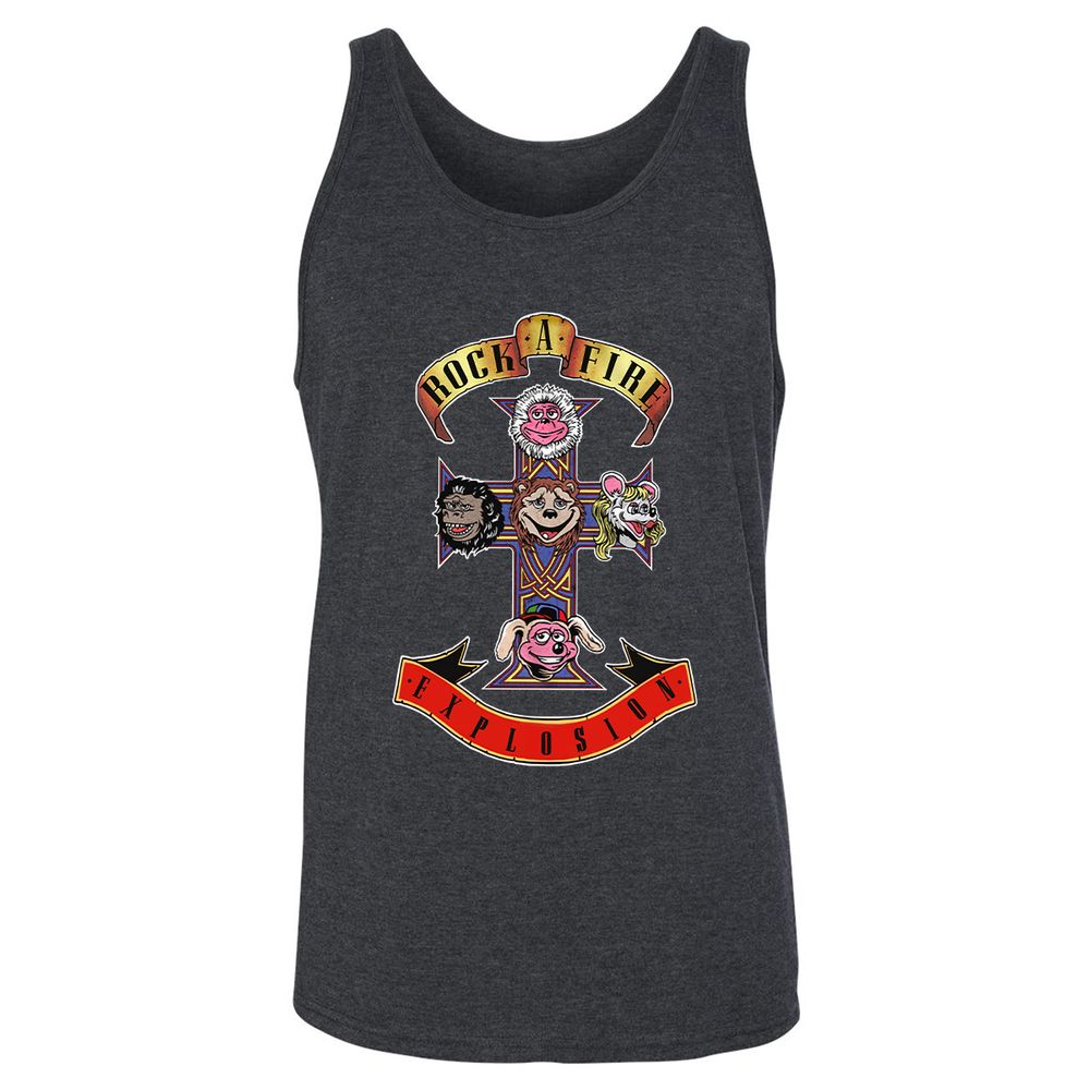 Unisex Jersey Tank - LN9A5ZFF - Dark Grey Heather - 6