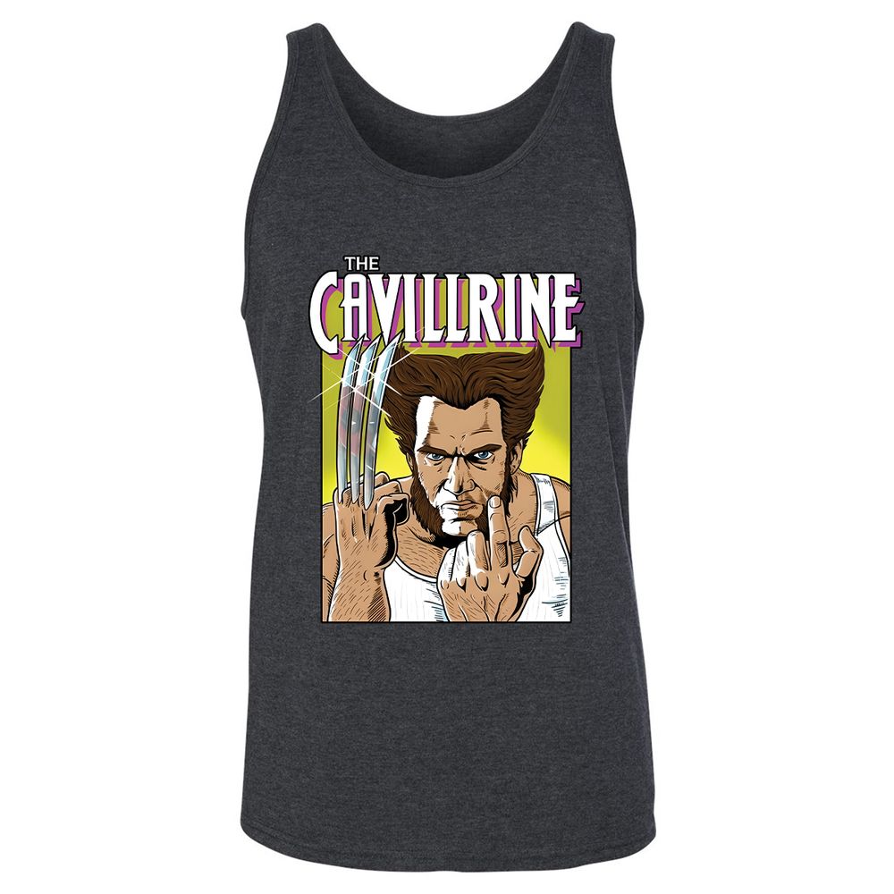 Unisex Jersey Tank - SJ8JXY68 - Dark Grey Heather - 6