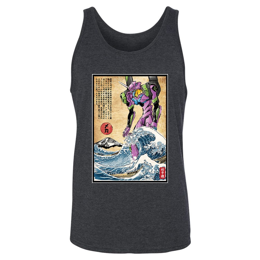 Unisex Jersey Tank - VKJLDL16 - Dark Grey Heather - 6