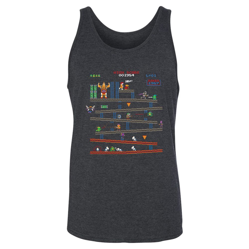 Unisex Jersey Tank - L8ZHGR3H - Dark Grey Heather - 6