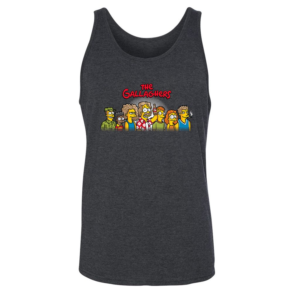 Unisex Jersey Tank - 8NFTHVG7 - Dark Grey Heather - 6