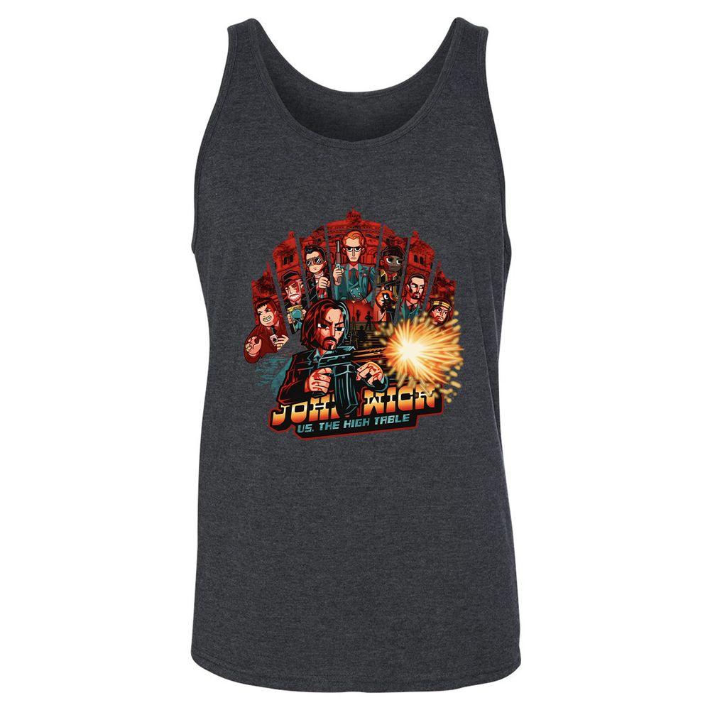 Unisex Jersey Tank - 9U78NA7X - Dark Grey Heather - 6