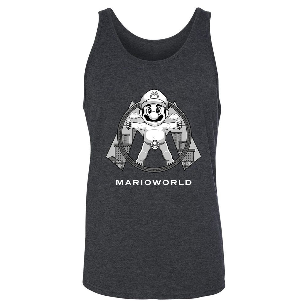 Unisex Jersey Tank - G7YWAB97 - Dark Grey Heather - 6