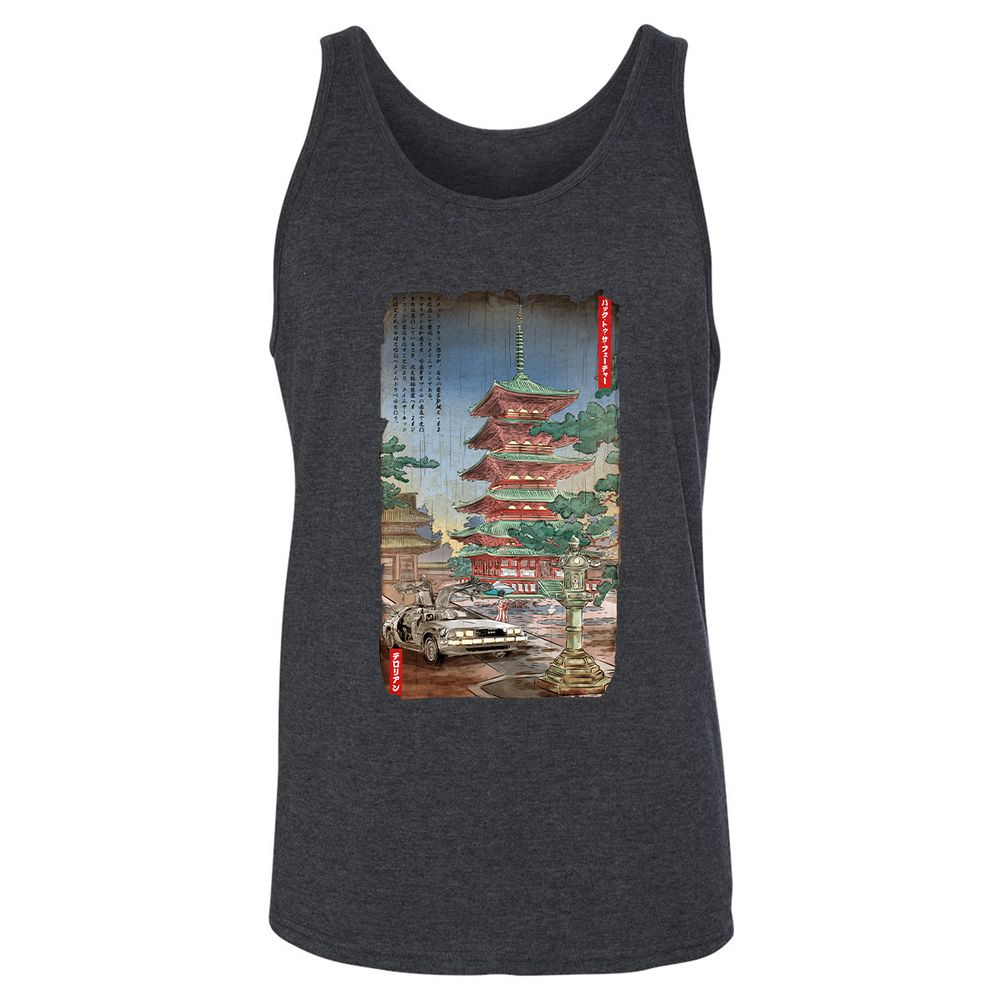 Unisex Jersey Tank - Z2T1UV1R - Dark Grey Heather - 6