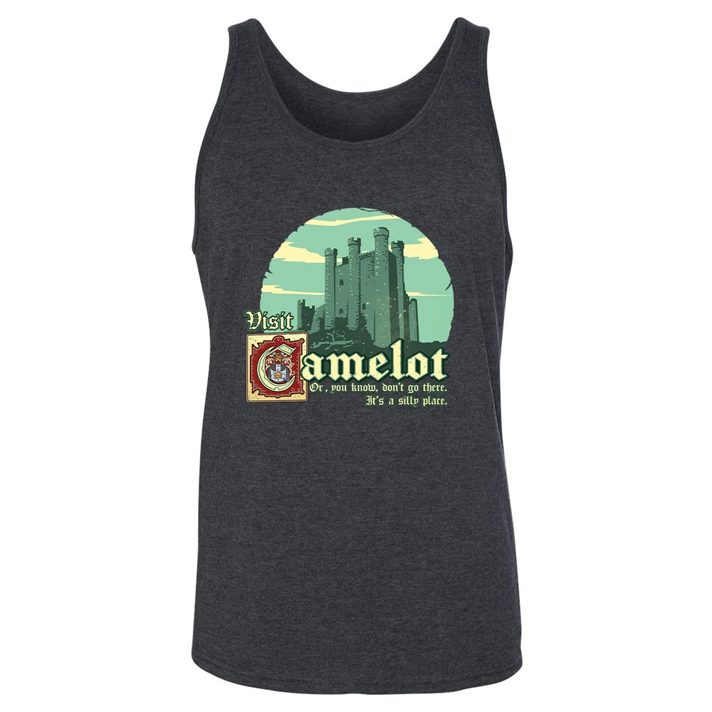 Unisex Jersey Tank - QYCUNUMM - Dark Grey Heather - 6