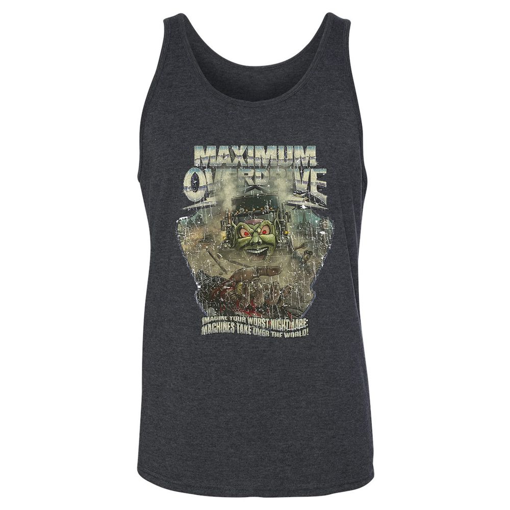 Unisex Jersey Tank - QH4L7K6L - Dark Grey Heather - 6