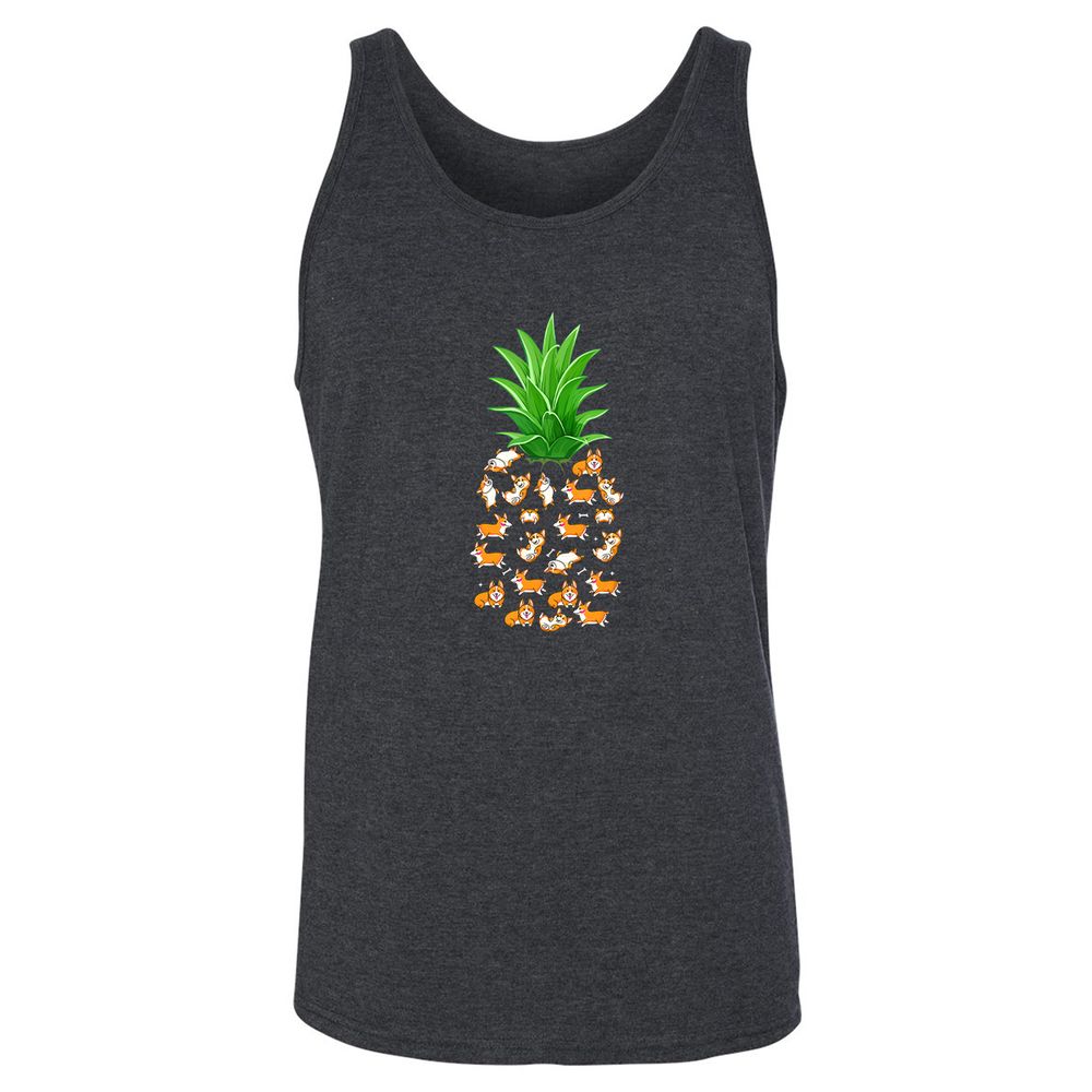 Unisex Jersey Tank - B7TMXALC - Dark Grey Heather - 6