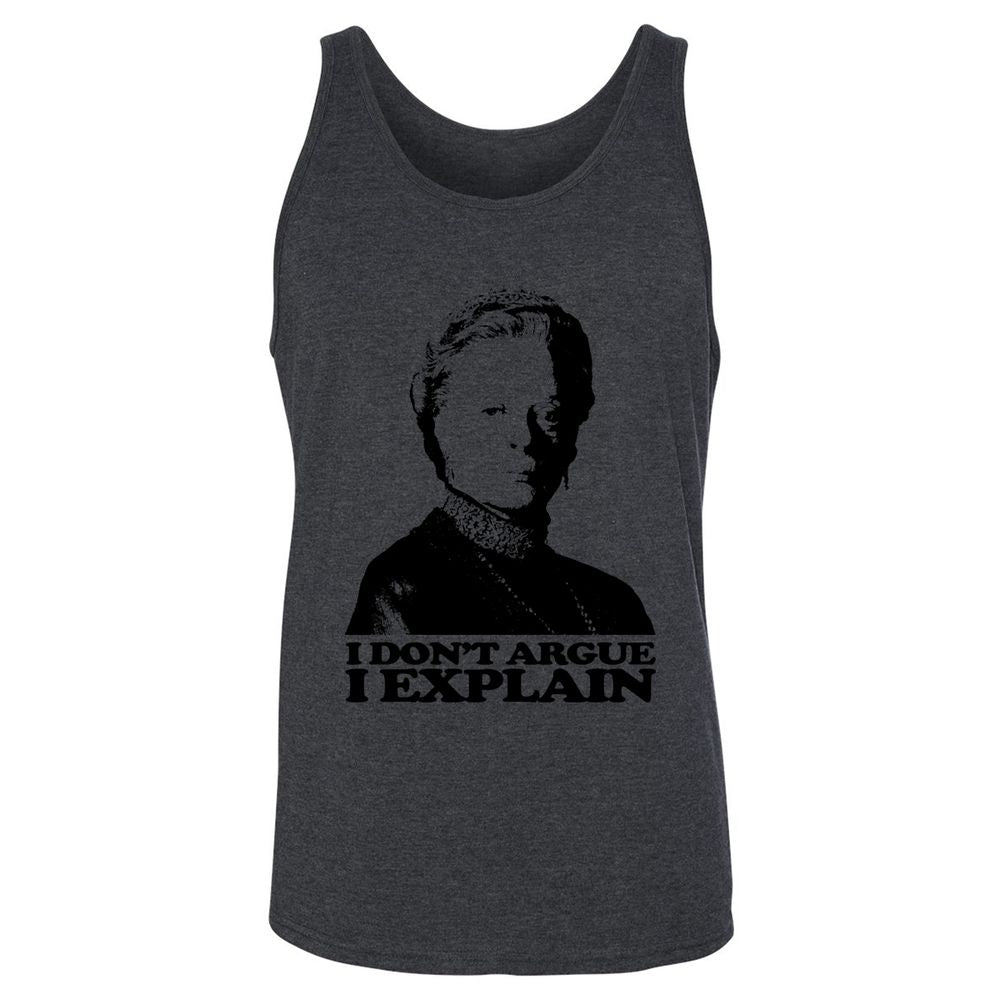 Unisex Jersey Tank - 4DRSASDK - Dark Grey Heather - 6