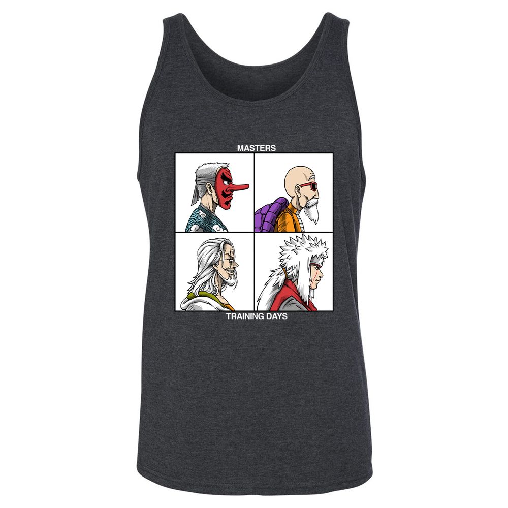 Unisex Jersey Tank - UJ2V1R3W - Dark Grey Heather - 6
