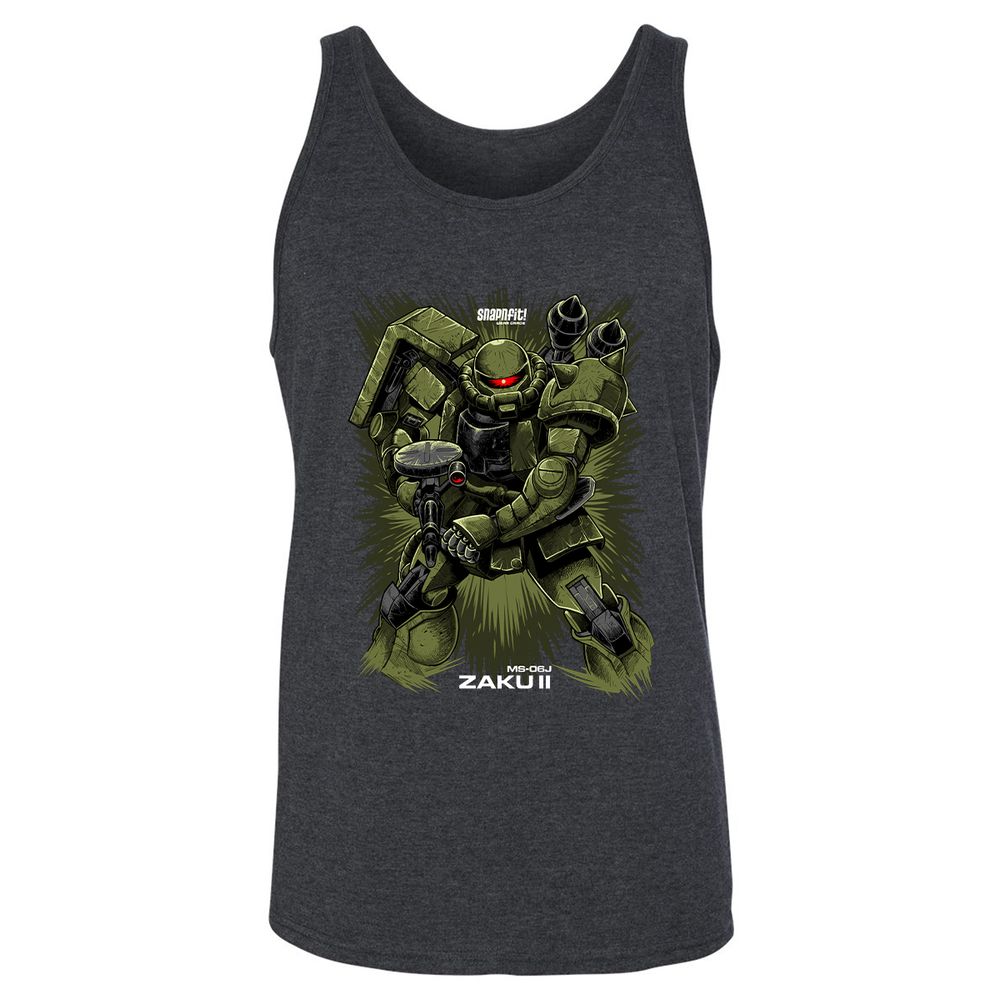 Unisex Jersey Tank - TULTJZD3 - Dark Grey Heather - 6