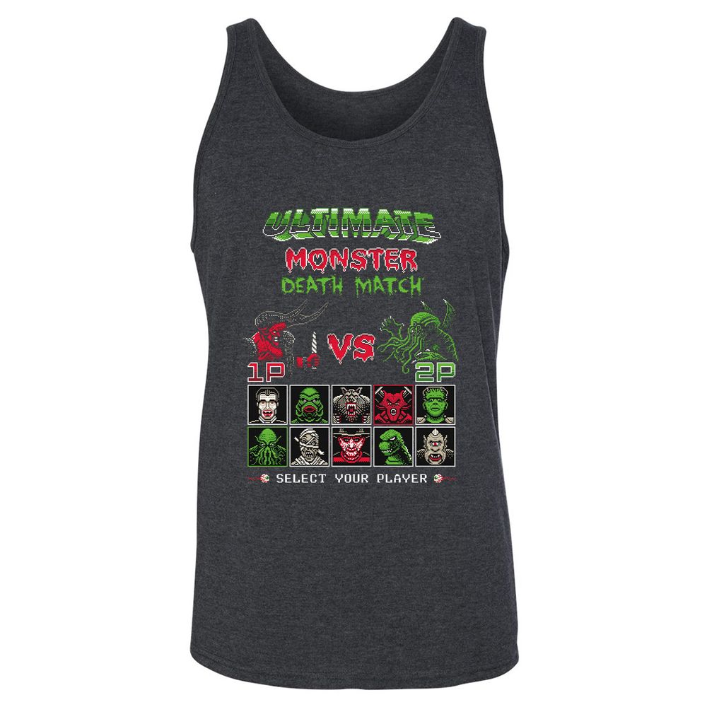 Unisex Jersey Tank - F8VZD7BF - Dark Grey Heather - 6