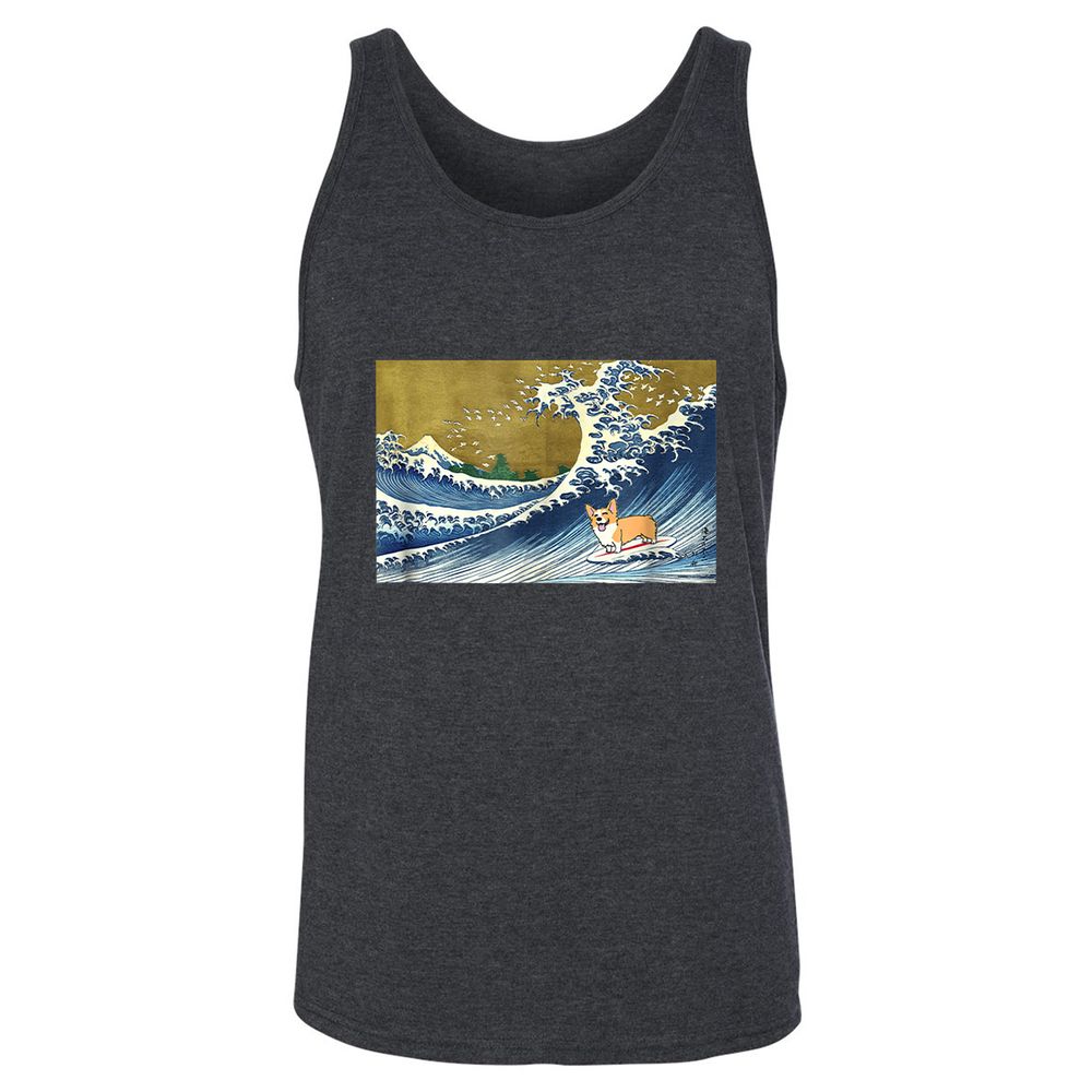Unisex Jersey Tank - 918UC8LK - Dark Grey Heather - 6