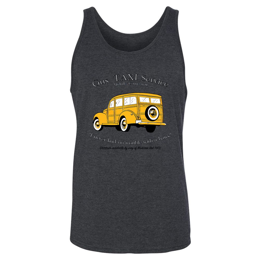 Unisex Jersey Tank - TJMGKZDT - Dark Grey Heather - 6