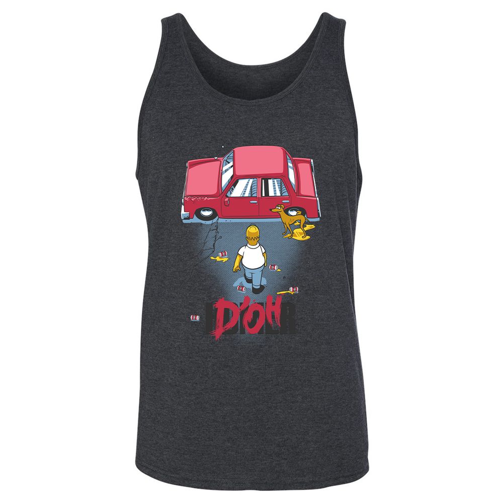 Unisex Jersey Tank - SUJK5QKJ - Dark Grey Heather - 6