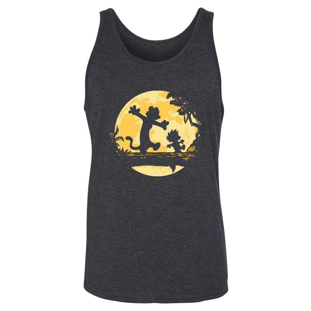 Unisex Jersey Tank - CAQSWRPX - Dark Grey Heather - 6