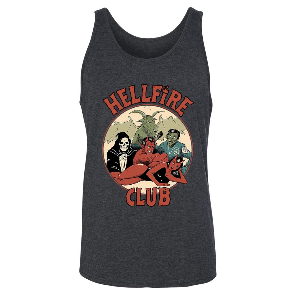 Unisex Jersey Tank - 57ESAPLQ - Dark Grey Heather - 6