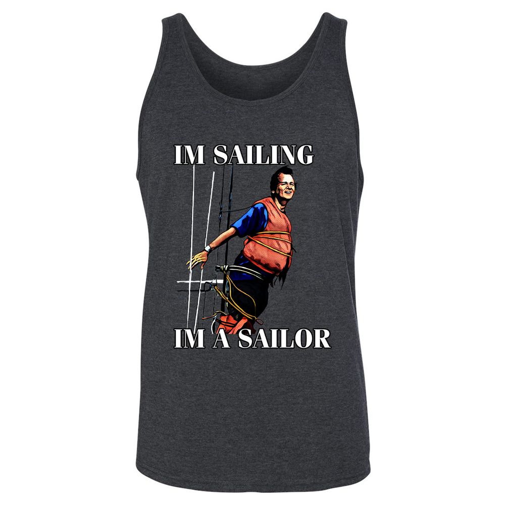 Im Sailing - Dark Grey Heather - 6
